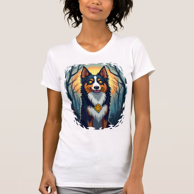 Cursed Collie Crawl T-Shirt (Front)