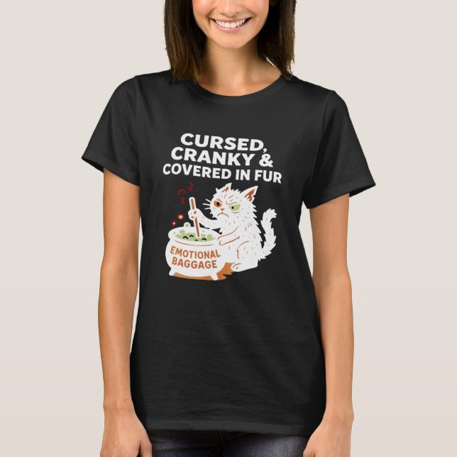 Cursed Cranky T-Shirt (Front)