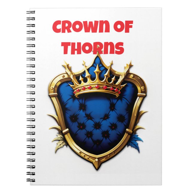 Cursed CrownSpiral Photo Notebook (Front)