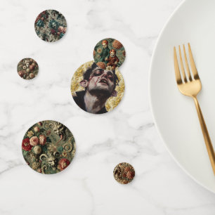 Cursed & Curated — Gothic Art Confetti
