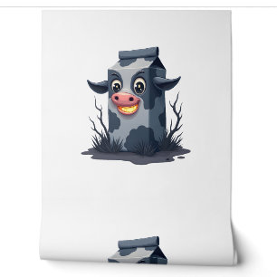 Cursed Milk Carton Cow Wallpaper