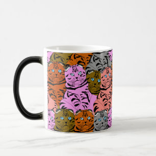 Cursed Pictures of Cats Animal Art Stupid Looking  Magic Mug