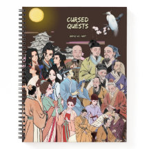 Cursed Quests Spiral Notebook 