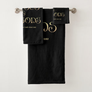 Curses and Poisons Bath Towel Set