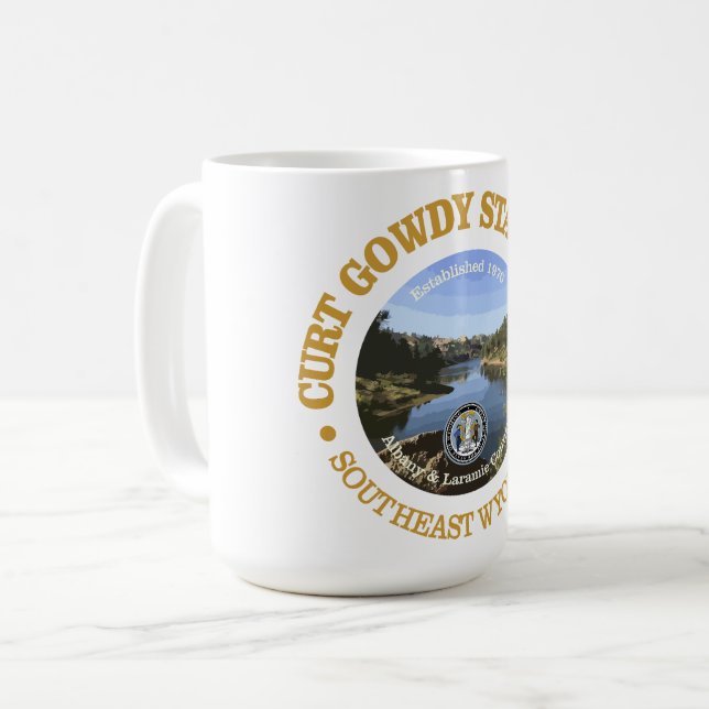 Curt Gowdy SP Coffee Mug (Front Left)