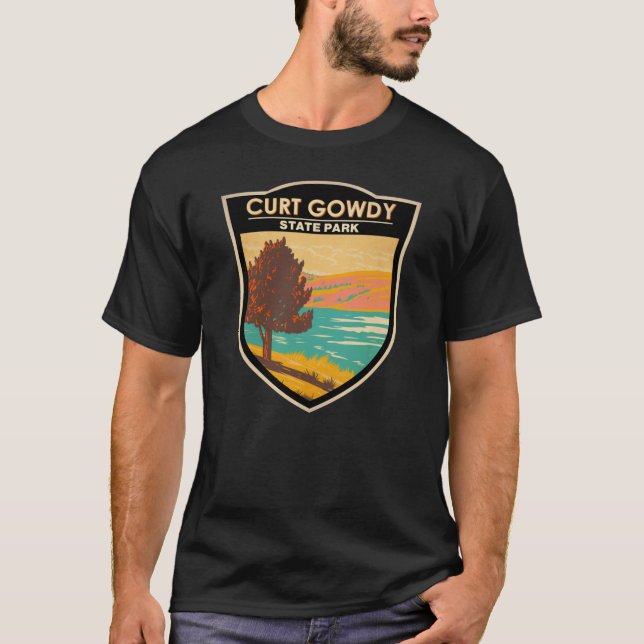 Curt Gowdy State Park Wyoming Vintage  T-Shirt (Front)