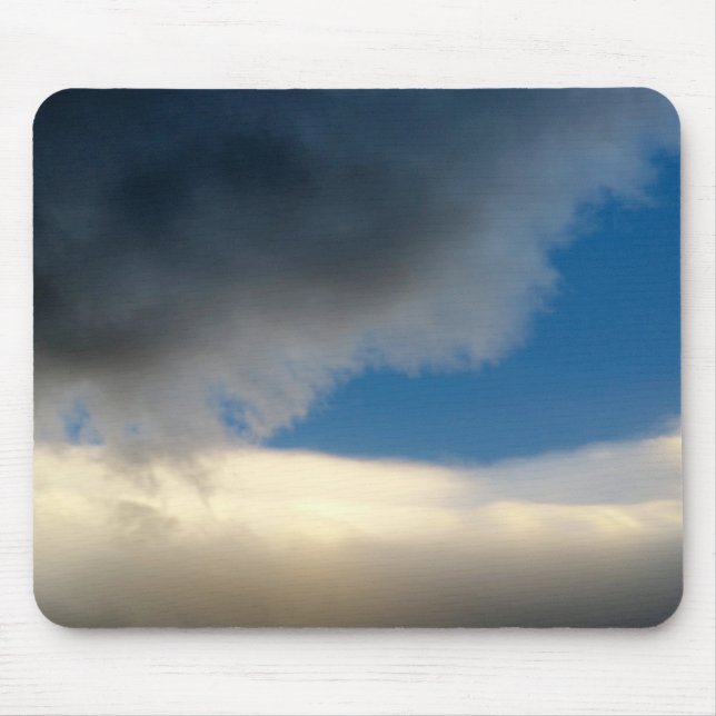 curtain of clouds mouse mat (Front)