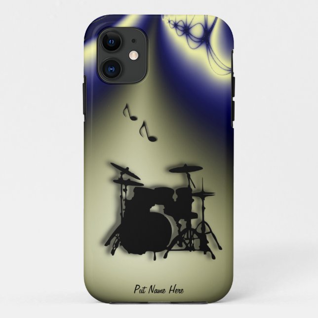 Curtains Drum Set  iPhone 5 Case (Back)