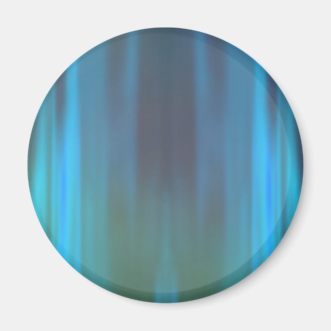 Curtains of Light: Abstract Artwork: Magnet (Front)