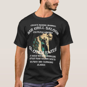 CURTIS CRAIG'S MARINE MAMMAL GRILL CULPEPER VA T-Shirt