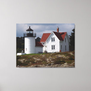 Curtis Island Lighthouse Canvas Print