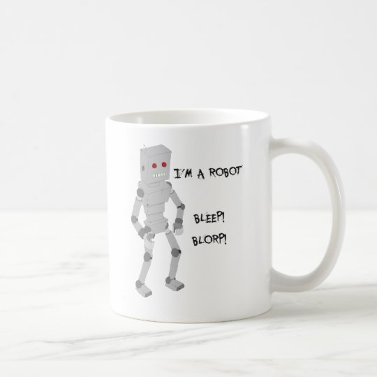Curtis the Robot Coffee Mug