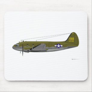 Curtiss C-46 Commando Mouse Mat