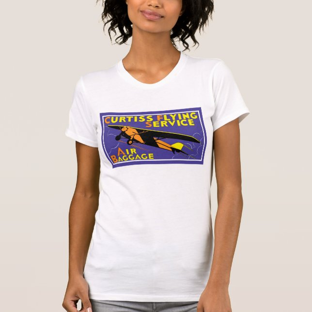 Curtiss Flying Service T-Shirt (Front)