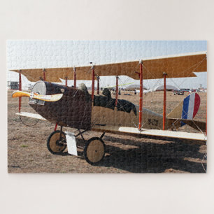Curtiss Jenny Biplane Aircraft Jigsaw Puzzle