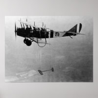 Curtiss JN-4 Jenny Aircraft With Model Wing