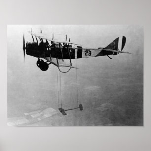 Curtiss JN-4 Jenny Aircraft With Model Wing Poster