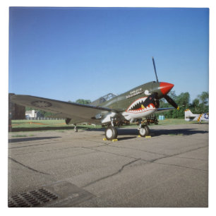 Curtiss P-40 Warhawk, at Minnesota CAF Air Show Tile
