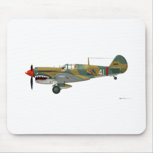 Curtiss P-40 Warhawk Mouse Mat