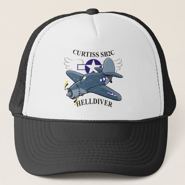 curtiss sb2c helldiver trucker hat (Front)