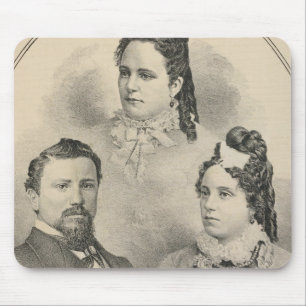 Curtiss & Todd family portraits Mouse Mat