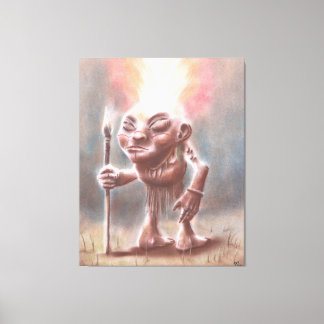 Curupira Canvas Print