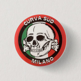 Curva Sud - Milan - Italy 3 Cm Round Badge