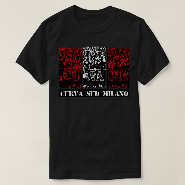 Curva sud milano 6 T-Shirt (Design Front)