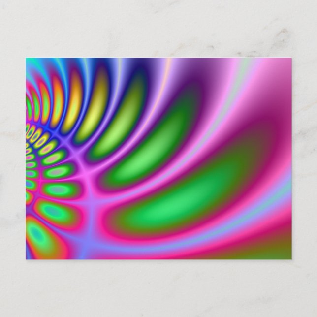 Curvature of Colours Postcard (Front)