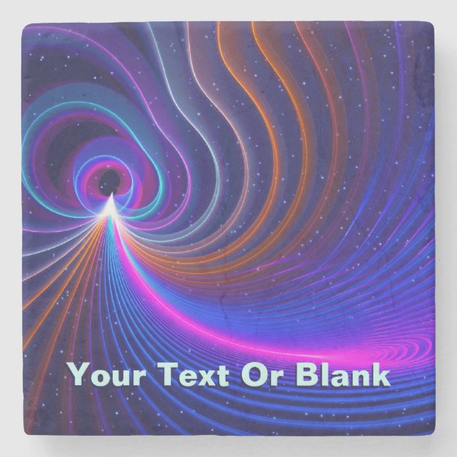 Curvature Stone Coaster (Front)