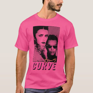 Curve  90S Retro Aesthetic Design T-Shirt