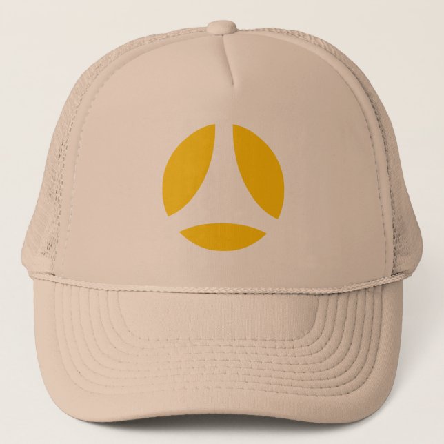 Curve Ball Arrow Trucker Hat (Front)