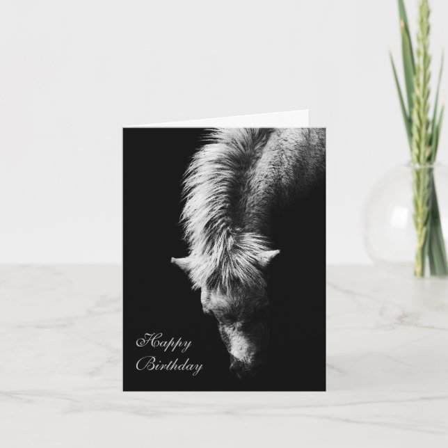 Curve Of The Neck birthday card (Front)