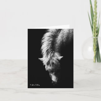 Curve Of The Neck notelet / card