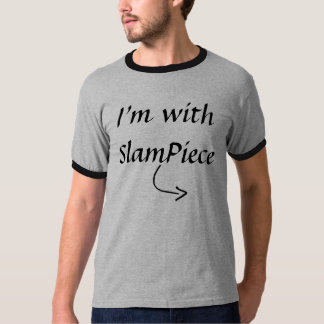 curved_arrow, I'm with SlamPiece T-Shirt