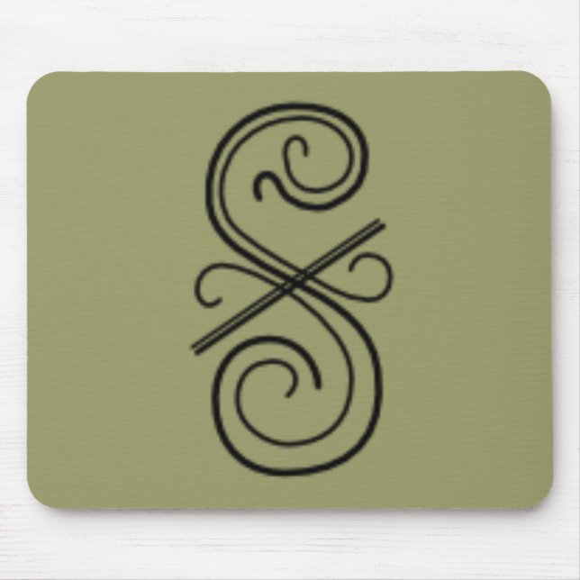 Curved Line Mousepad (Front)