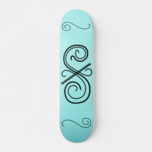 Curved Line Skateboard