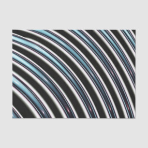 Curved Lines Close Up Of A Fractal Tissue Paper