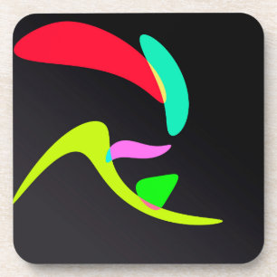 Curved shapes coaster