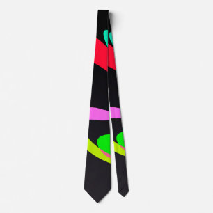 Curved shapes tie