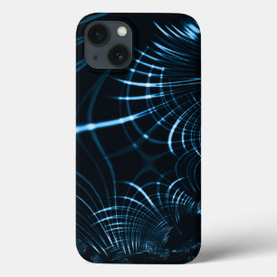 Curved sharp claws or thorns of royal blue iPhone 13 case