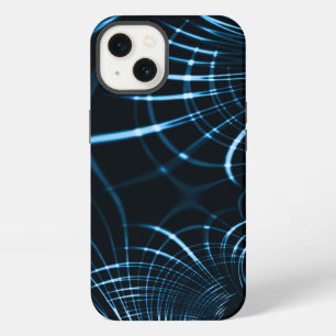 Curved sharp claws or thorns of royal blue iPhone 13 case