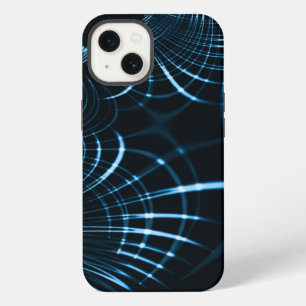 Curved sharp claws or thorns of royal blue iPhone 13 case