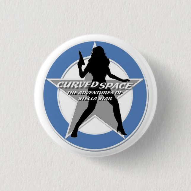 CURVED SPACE "Stellhouette" Button (Front)