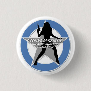 CURVED SPACE "Stellhouette" Button