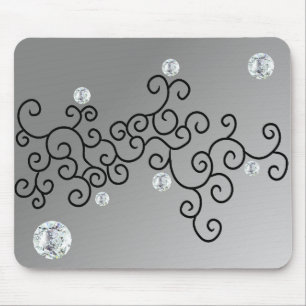 CURVES & DIAMONDS MOUSE MAT