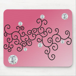CURVES & DIAMONDS MOUSE MAT