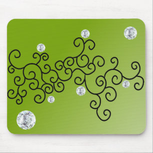 CURVES & DIAMONDS MOUSE MAT