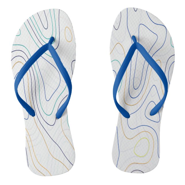 Curves Flip Flops (Footbed)