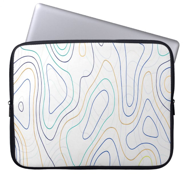 Curves Laptop Sleeve (Front)